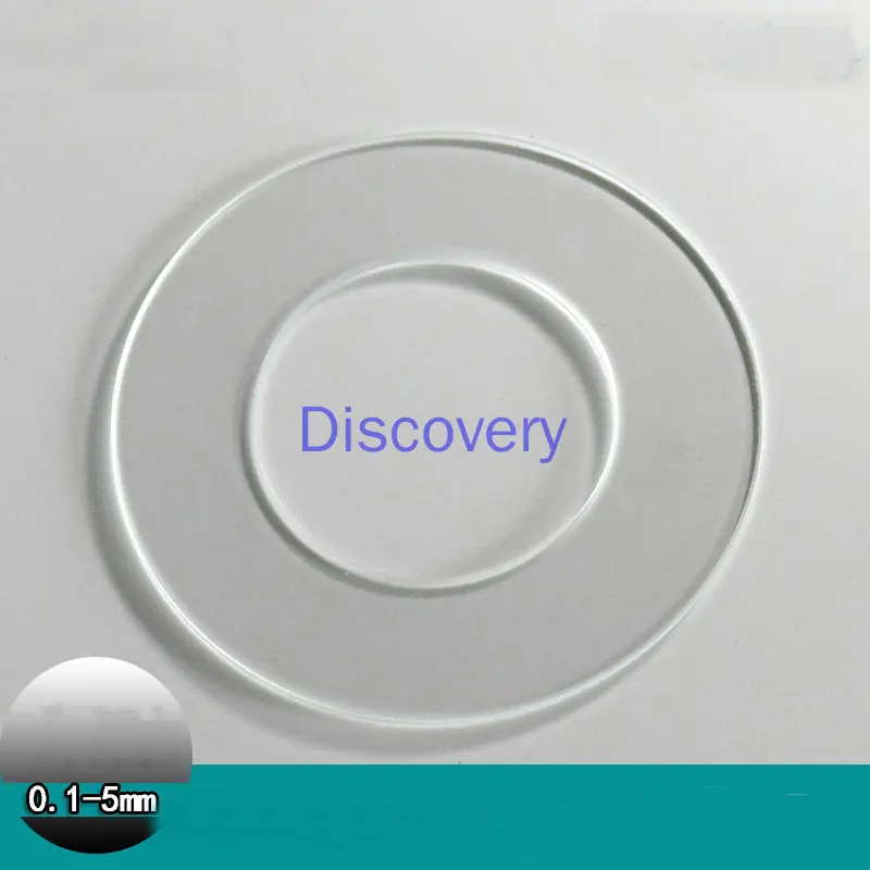 Lastra di vetro al quarzo speciale da laboratorio personalizzata da 0.15-5mm lastra di vetro importata in vetro ad alto contenuto di alluminio senza alcali