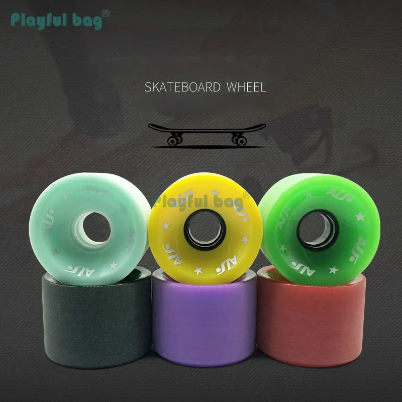 Playful Bag 80A Grinding Wheels Skateboard accessory 70*51MM Wheel High elasticity Wear resistance Big wheels AMA98