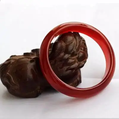 

Ювелирные изделия Zheru, браслет из агата халцедона, Красный 54-64 мм светильник лый цвет, элегантная принцесса, ювелирные изделия, лучший подарок