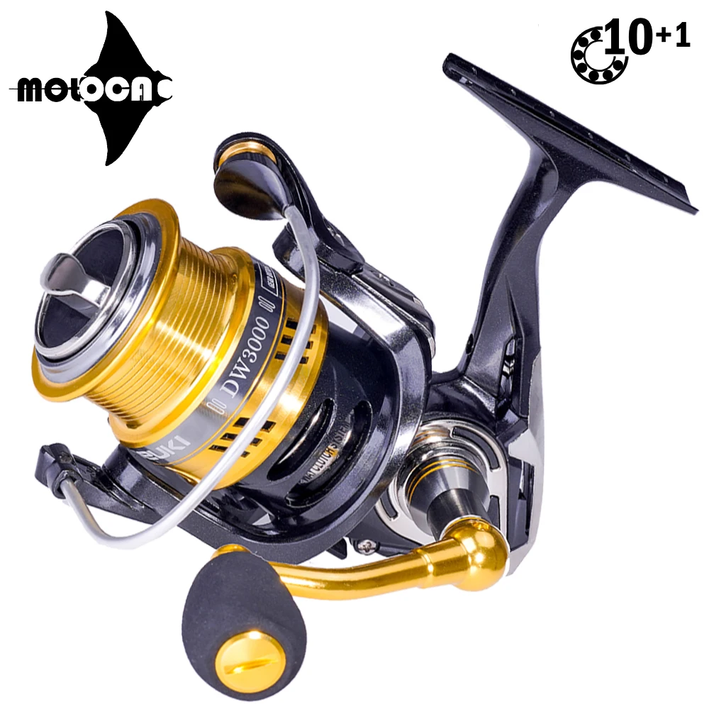 

Spinning Fishing Reel Super Light Molinete 8KG Drag 10+1BB High speed 6.5:1 Carretilha De Pesca Accessories Mar Equipamentos