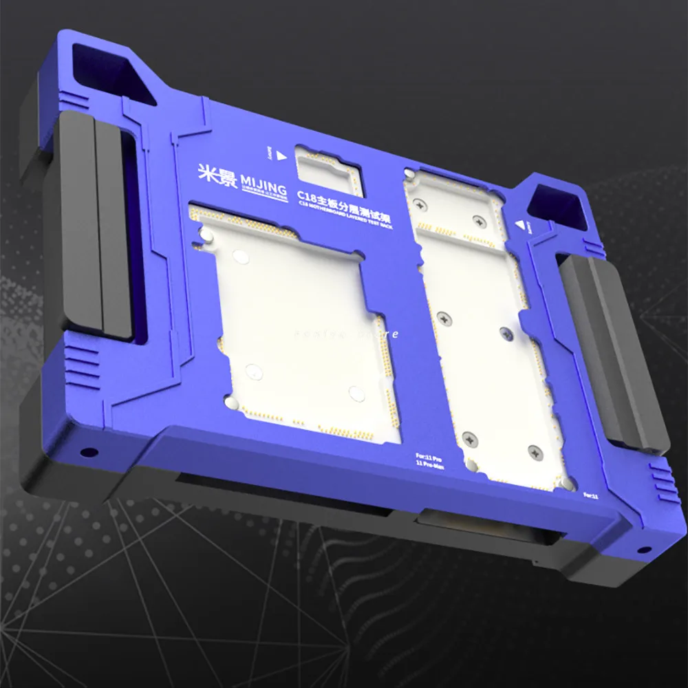 MiJing-probador de placa base de capa media, accesorio de mantenimiento para iPhone X Xs/Xs Max/11/11 Pro Max, prueba de función de placa lógica