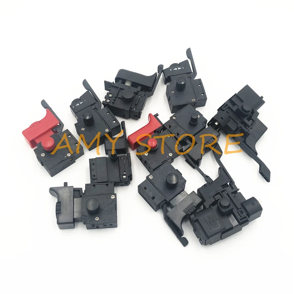 AC 250 V/4A 6A Lock ON Velocità Regolabile di Controllo CW/CCW Interruttore Per Trapano A Mano Elettrico di Alimentazione strumento di Trigger Interruttori