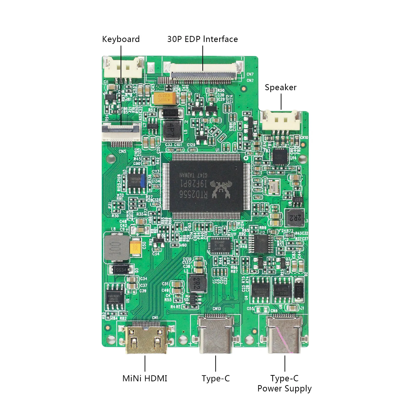 10,1-дюймовый IPS N116HSE-EJ1 11,6x11,6, ЖК-экран с HD MI TYPE-C, плата контроллера ЖК-дисплея