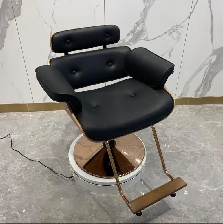 Hair salon up and down high-end seat, hair cutting and dyeing chair, hairdressing chair, hair salon special simple stool