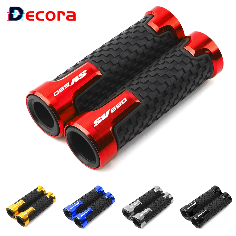 

For Suzuki SV650 SV650S 1999-2009 SV 650 S 650S Motorcycle 7/8"22mm Handlebar Hand Handle Bar Grips 2000 2001 2002 2003 2004