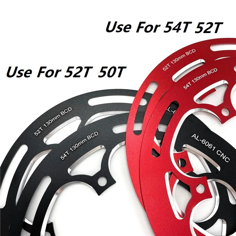 Litepro 130mm BCD Chainwheel Covering For 50T 52T 54T Chainring Chain Guard Aluminum Alloy Protection Cover