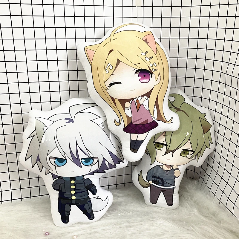 

10cm Anime Danganronpa Plush Doll Ouma Kokichi Akamatsu Kaede Saihara Shuuichi Amami Rantarou Soft Stuffed Cushion Plushie Pillo