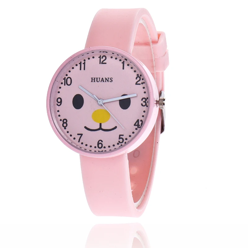 

UTHAI CQ98 Kids Watch Jelly Style Watch Children's Watch Girl Piggy Cartoon Cute Student Small Fresh Watch