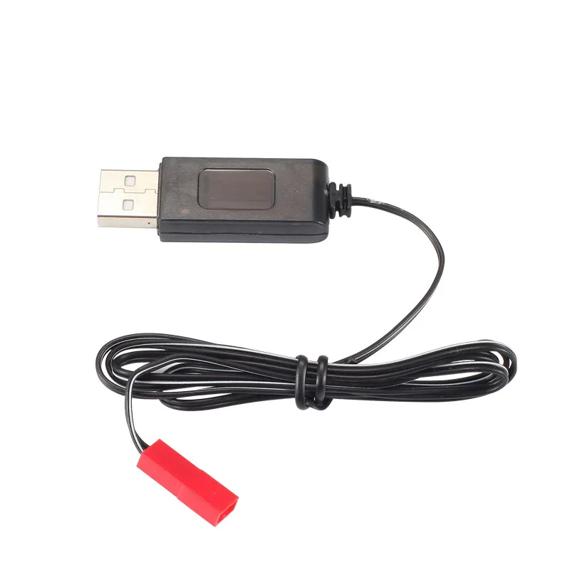 JST Port Plug 3.7V 1S Battery Cable 5 in 1 USB Interface Charger for UDI U818A U817C V959 V222 RC Drone Car Boat 2Pcs/Lot