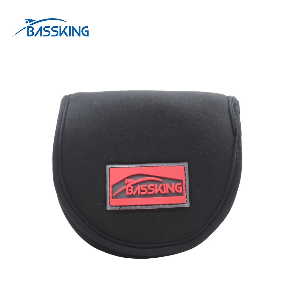 BASSKING Fishing Reel Bag Protective Case for Spinning Wheel Neoprene Fishing Reel Cover Pouch Storage Bag Fits 1000 to 4000