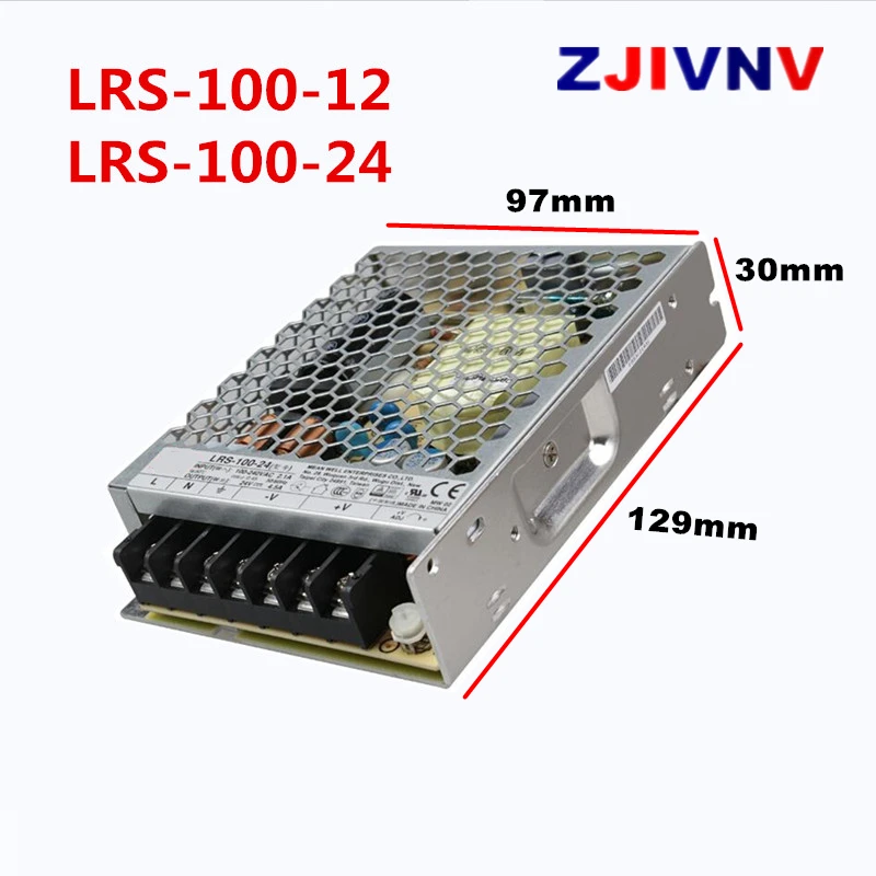 Switching power supply, LRS series new ultra-thin ac 110V 220V to DC12V 24V dc power supply 36v 48v, 35/50/75/100/200/350w smps