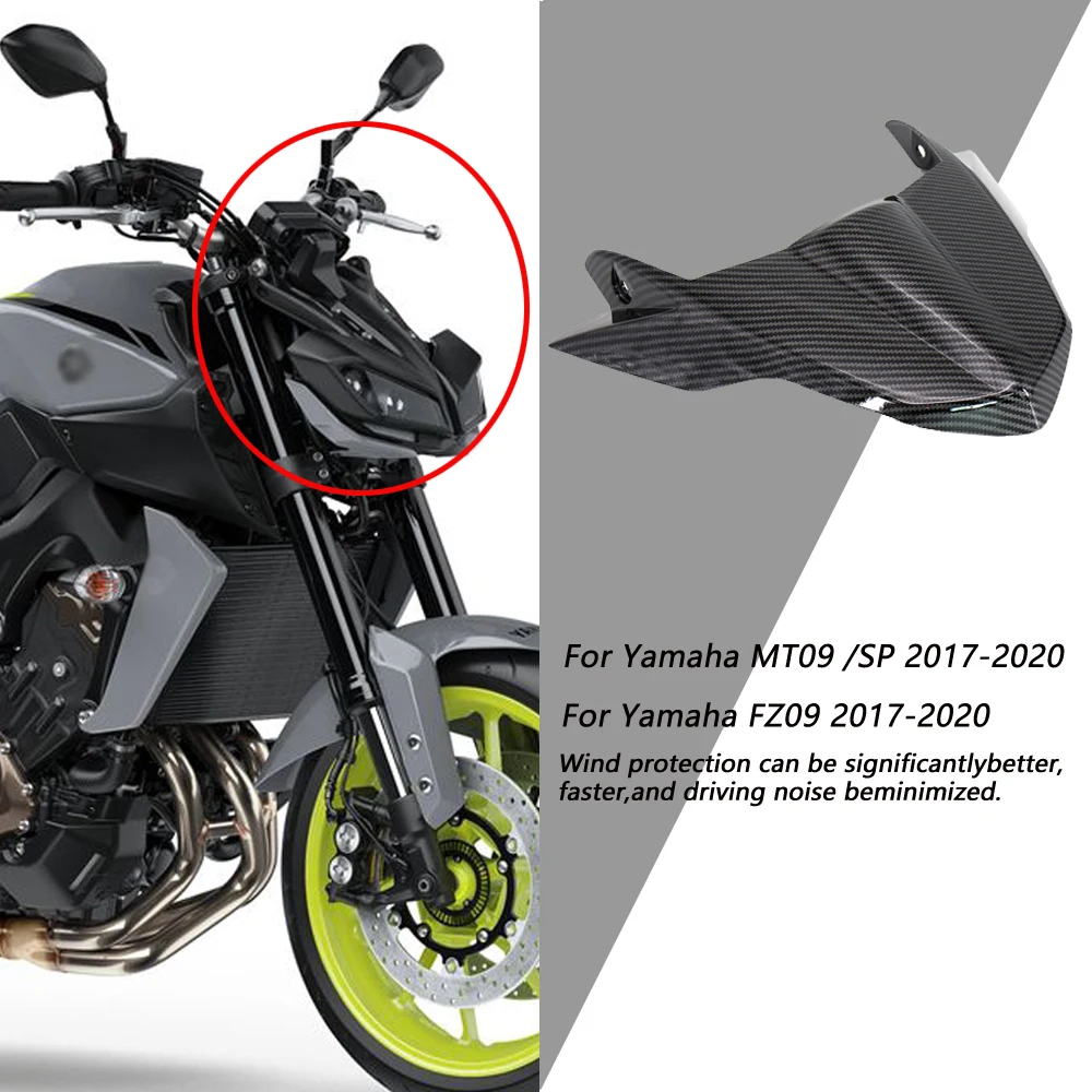 

Carbon Fiber Motorcycle Accessories Rear Hugger Fender Rear Splash Guard Mudguard FOR YAMAHA MT-09/SP FZ-09 2017 2018 2019 2020