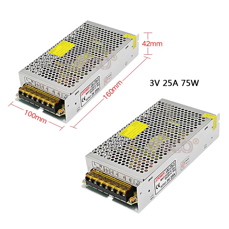 Imagem -04 - Fonte de Alimentação de Comutação Regulada Transformador de Condutor Giratório Ac110v 180 v a dc 3v para Tira de Luz Cnc 10a 20a 25a 40a 220 w