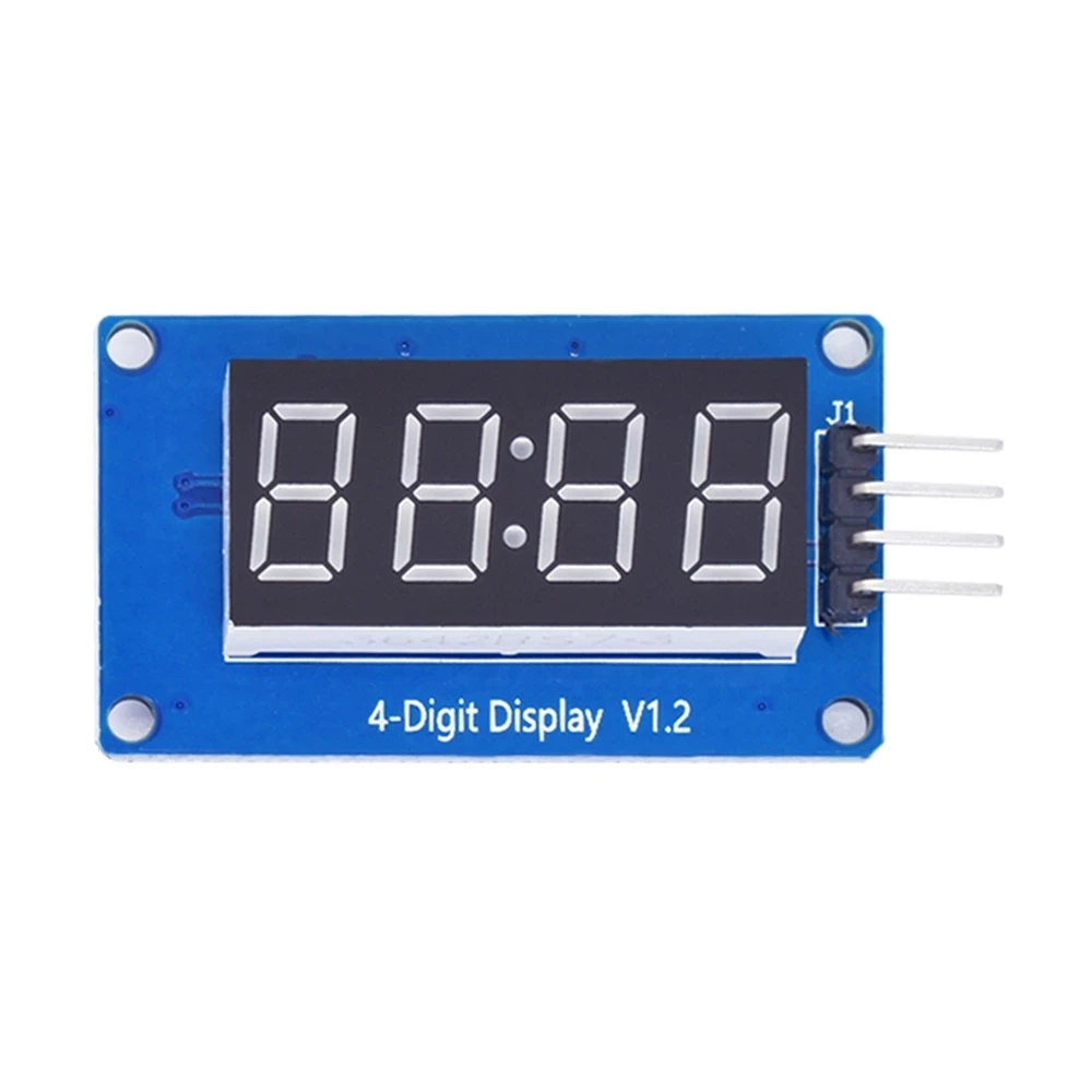 TM1637 LED Display Module For Arduino 7 Segment 4 Bits 0.36 Inch Clock RED Anode Digital Tube Four Serial Driver Board Pack