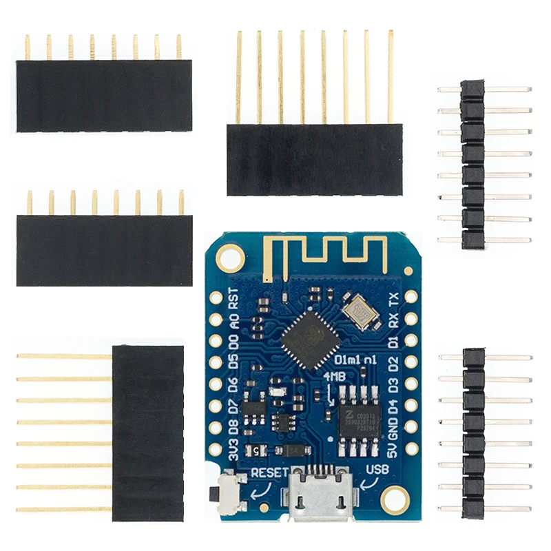 ESP8266 ESP-12 ESP-12F CH340G CH340 V2 USB WeMos D1 Mini PRO V3.0.0  WIFI Development Board NodeMCU Lua IOT Board 3.3V With Pins