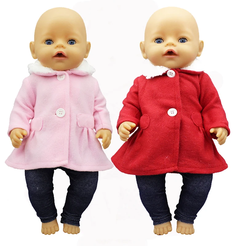 

Warm Suit Doll Clothes Fit 17 inch 43cm Doll Clothes Born Baby Suit For Baby Birthday Festival Gift