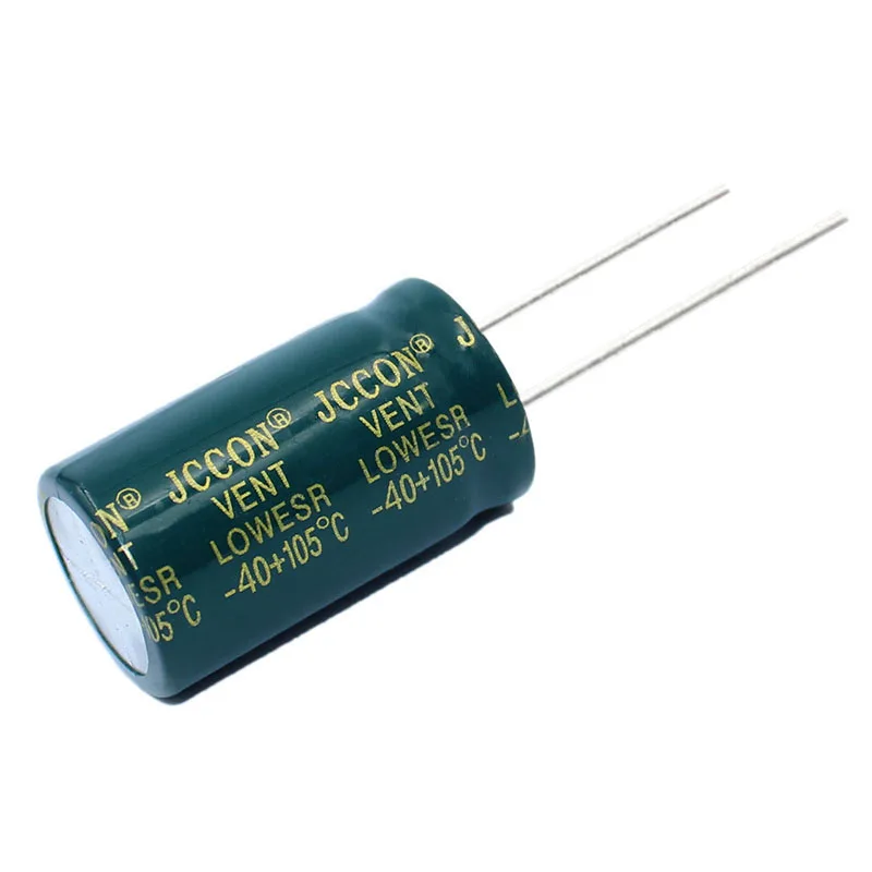 مكثف كهربي من الألومنيوم Jccon ، حجم طاقة التحويل 18x35 ، 50V ، من من من من الألومنيوم