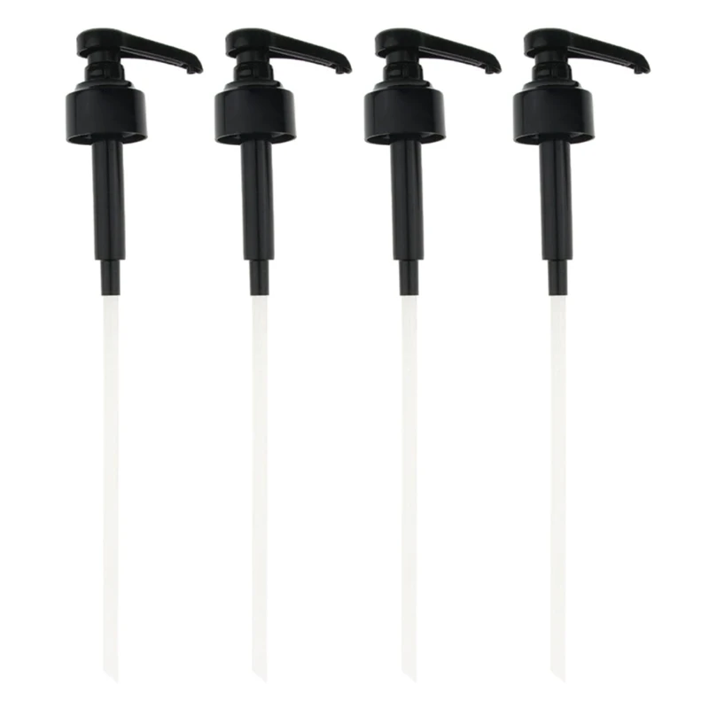 4 pezzi caffè 1 litro Dispenser pompa sciroppo Dispenser liquido nero per sciroppo monino 10Ml pompa Dispenser bottiglia di succo W3JA