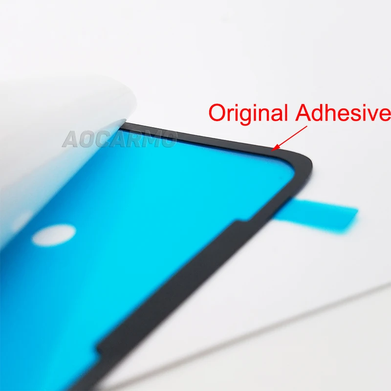 Aocarmo Back Door Battery Cover Adhesive Sticker Glue Tape For OnePlus 6 1+6 Replacement