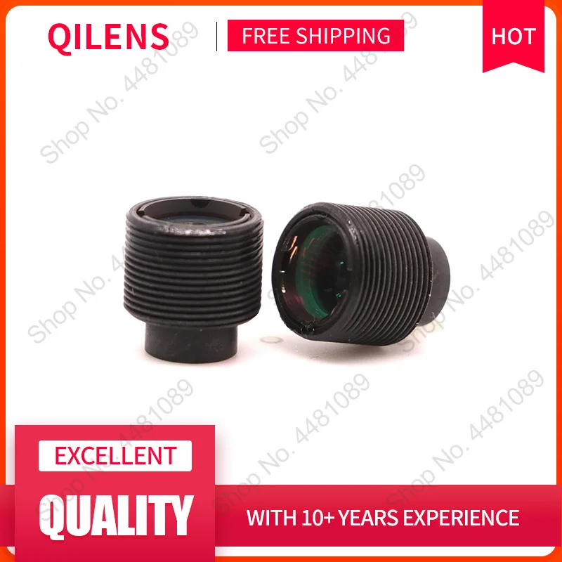 QILENS M7 Mount FL 3.0mm Pinhole Lens with Aperture F1.6 Mini CCTV HD 2.0Megapixel for security Cameras