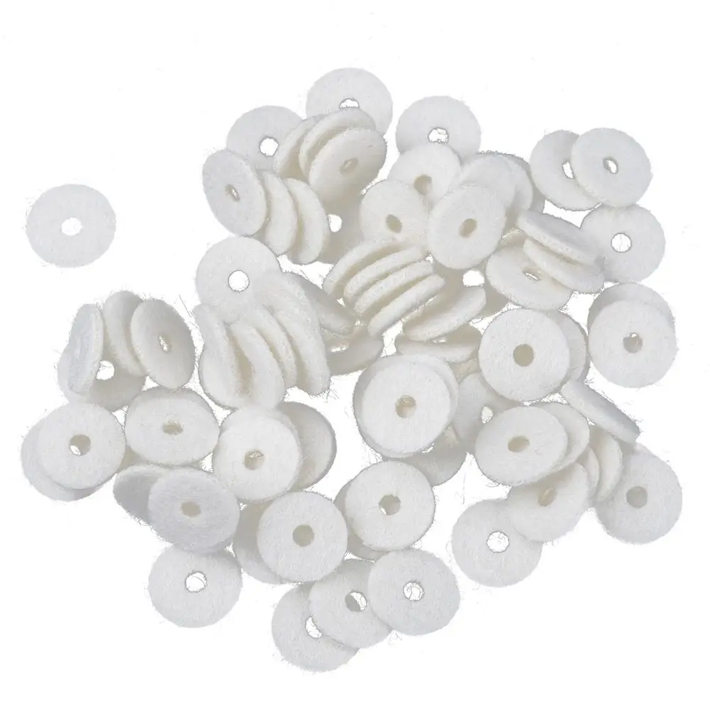 90PCS 1MM/2MM Felt Piano Washers Piano Tuning Accessories