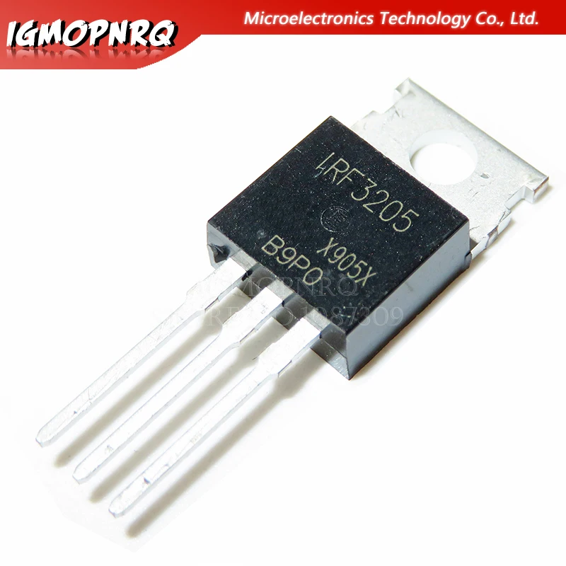 10 sztuk IRF3205 IRF3205PBF MOSFET MOSFT 55V 98A 8 mhz 97.3nC TO-220