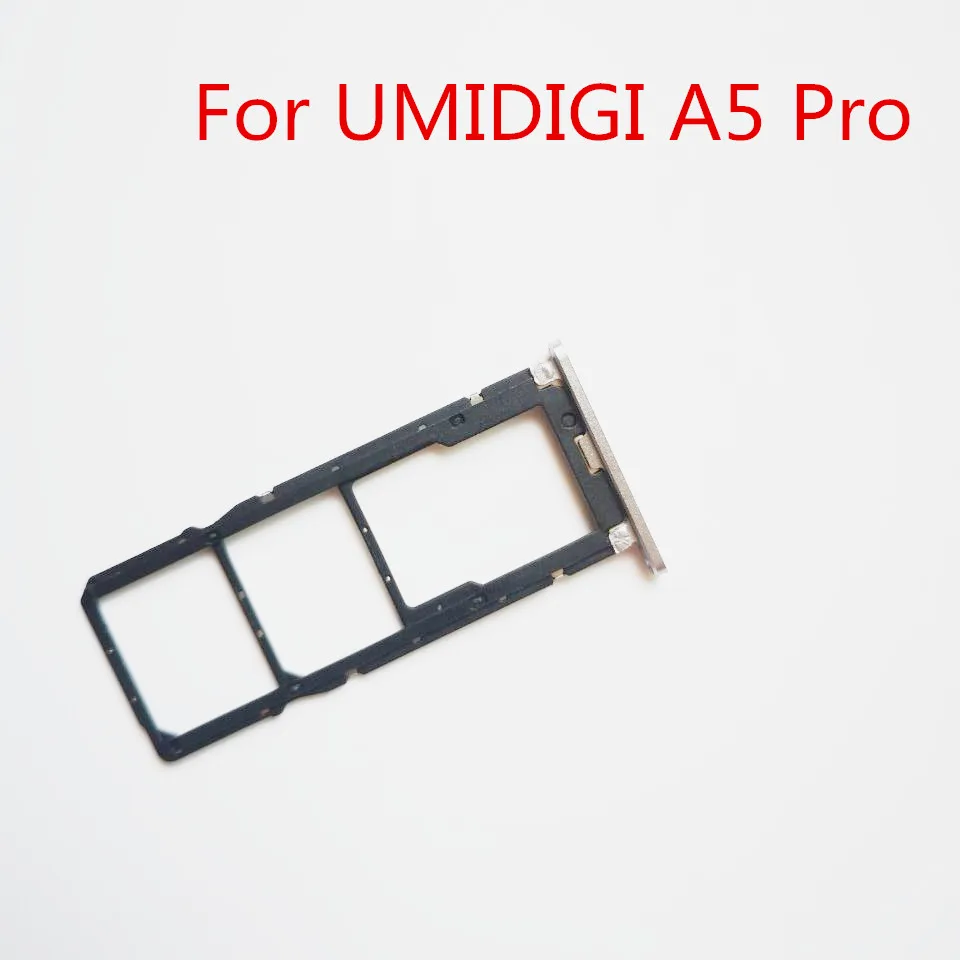 

New Original For UMI UMIDIGI A5 Pro SIM Card Holder Tray Slot Replacement Part For UMIDIGI A5 Pro SIM Slot Card Tray Holder