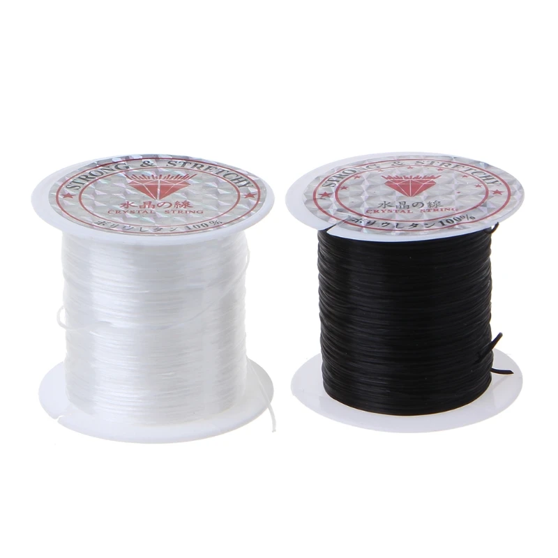 2022 New Elastic Clear Beading Thread Stretch Polyester String Cord for Jewelry Making