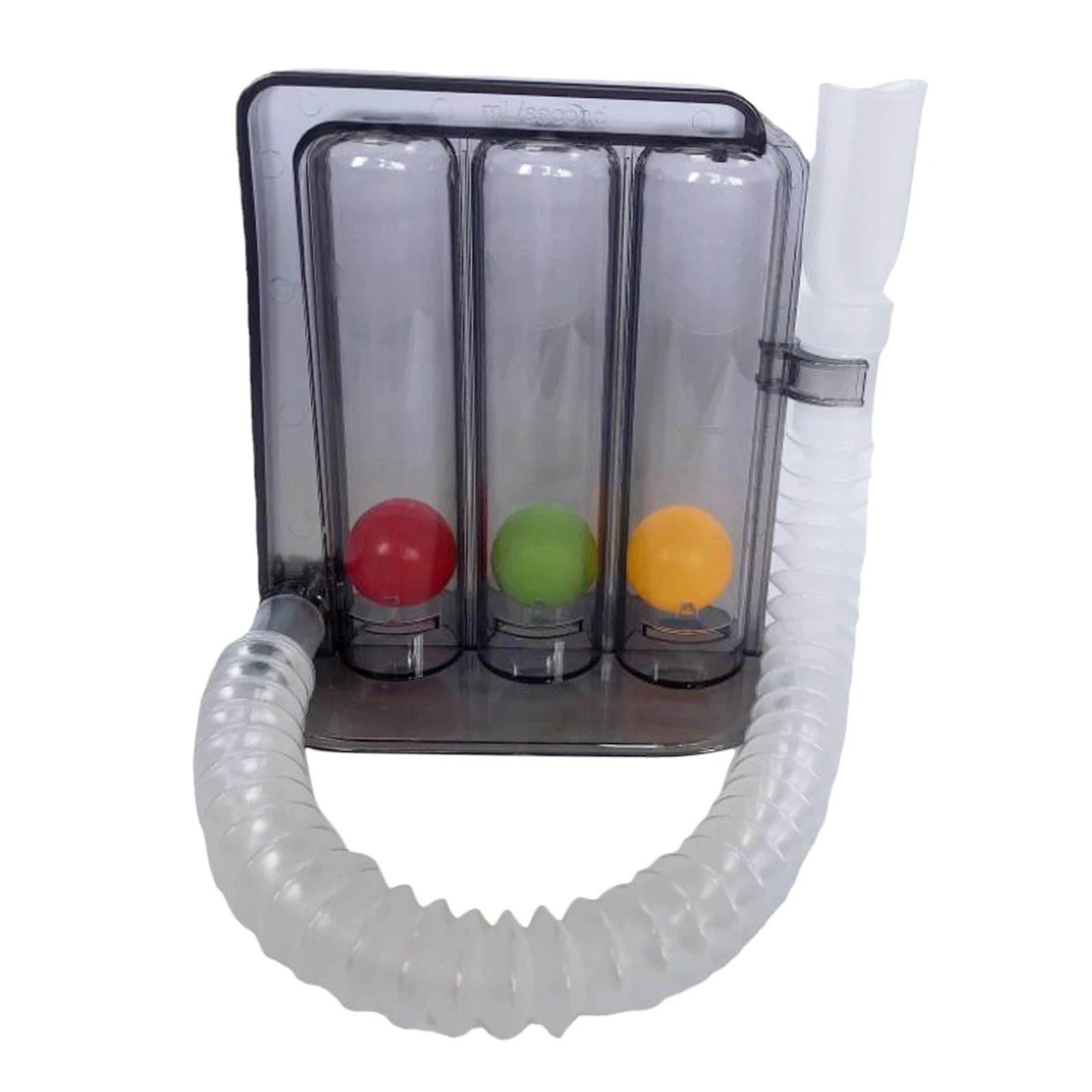 Breathing Lung Exerciser Respiratory Inspiratory Spirometry Trainer Breath Measure Tool 3 Ball Breath Measurement System