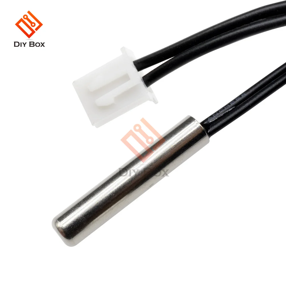 W1209 1M 2M Waterproof NTC 10K 1% 3950 Thermistor Accuracy Temperature Sensor Wire Cable Probe For Arduino
