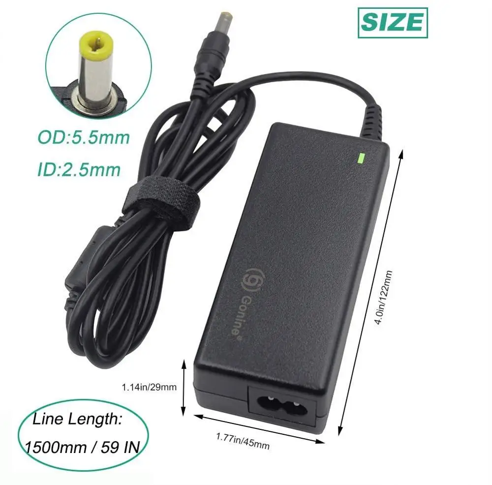 60W 12V 5A Power Adapter AC to DC Switching Power Supply with 8-Way Power Splitter Cable for CCTV Camera DVR RGB LED Strip Light