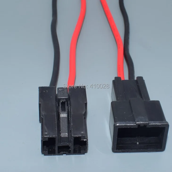 shhworldsea 2 Pin Female And Male Auto for Toyota Map Sensor Connector Battery Speaker Wire Connector Plug