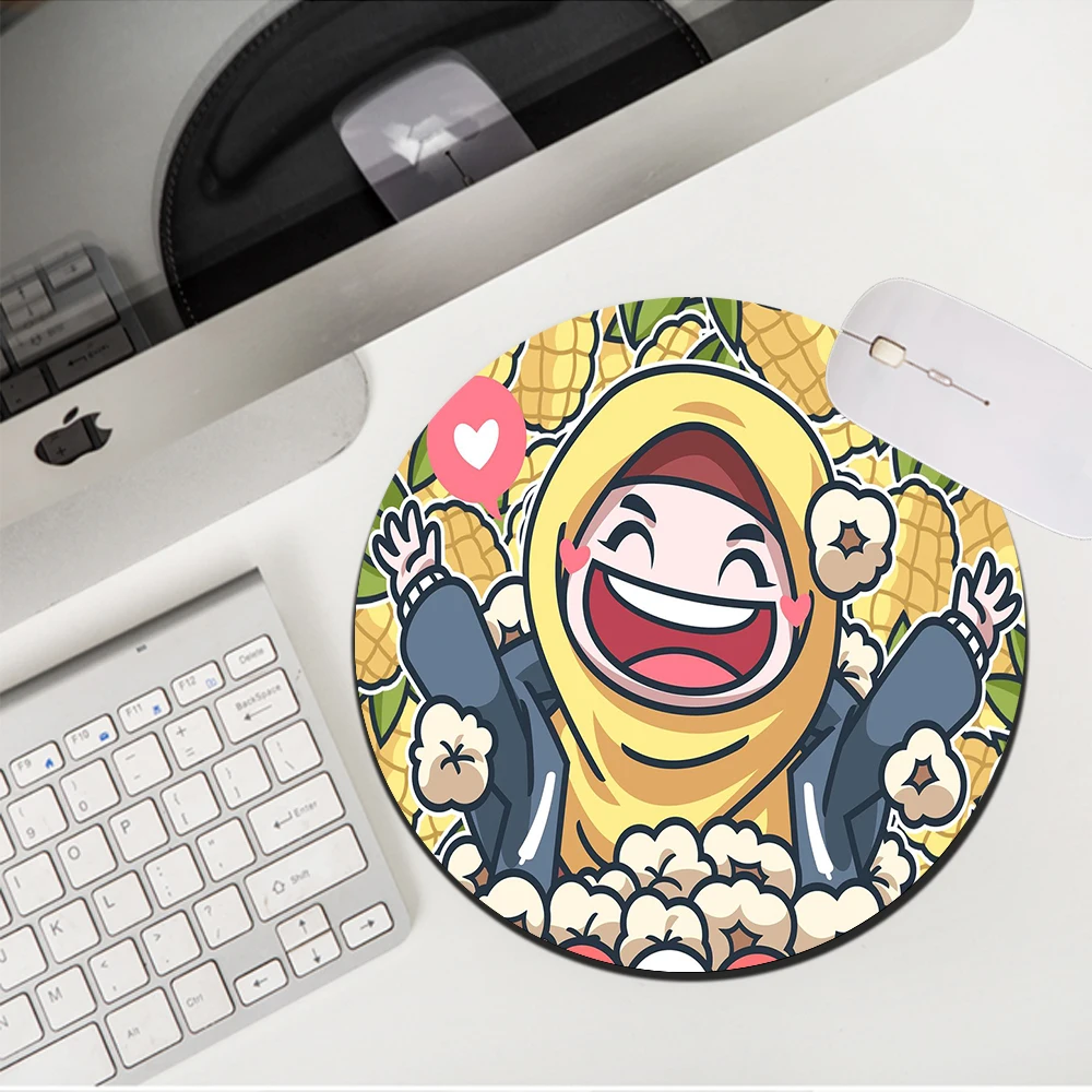 

MRGLZY Hot Sale Creative Cute 20X20/22X22CM Cartoon Small Mouse Pad Carpets Rugs MousePad Rubber PC Gaming Accessories Des kMat