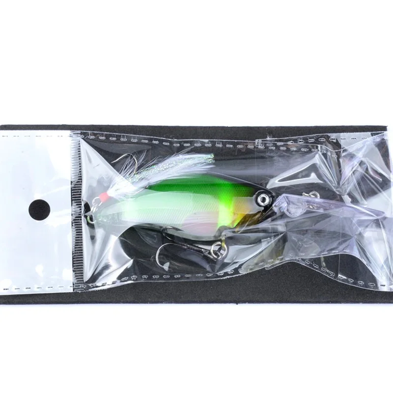 Señuelo de Pesca flotante de 1 piezas, 11cm, 18g, Wobbler, Minnow, Swimbait, cebo duro Artificial para Pesca de lubina y Lucio