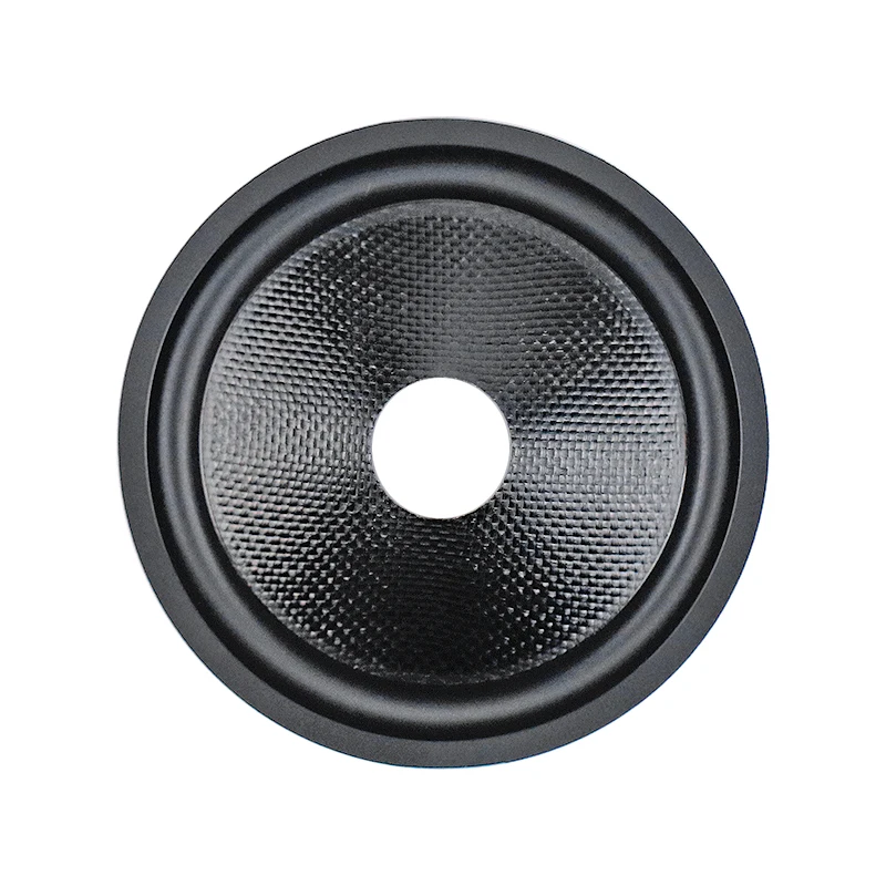GHXAMP 5 Inch 126mm Speaker Cone Rubber Edge Glass fiber Sound 26.5 Core Loudspeaker Woven Chassis Repair Audio Accessories Diy