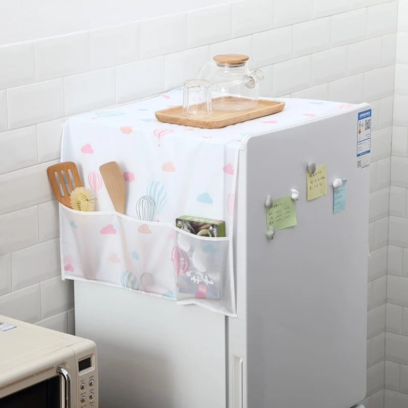 Waterproof Refrigerator Covers Fridge Dust Cover Multi-Purpose Washing Machine Top Cover For Home Decoration Kitchen Products