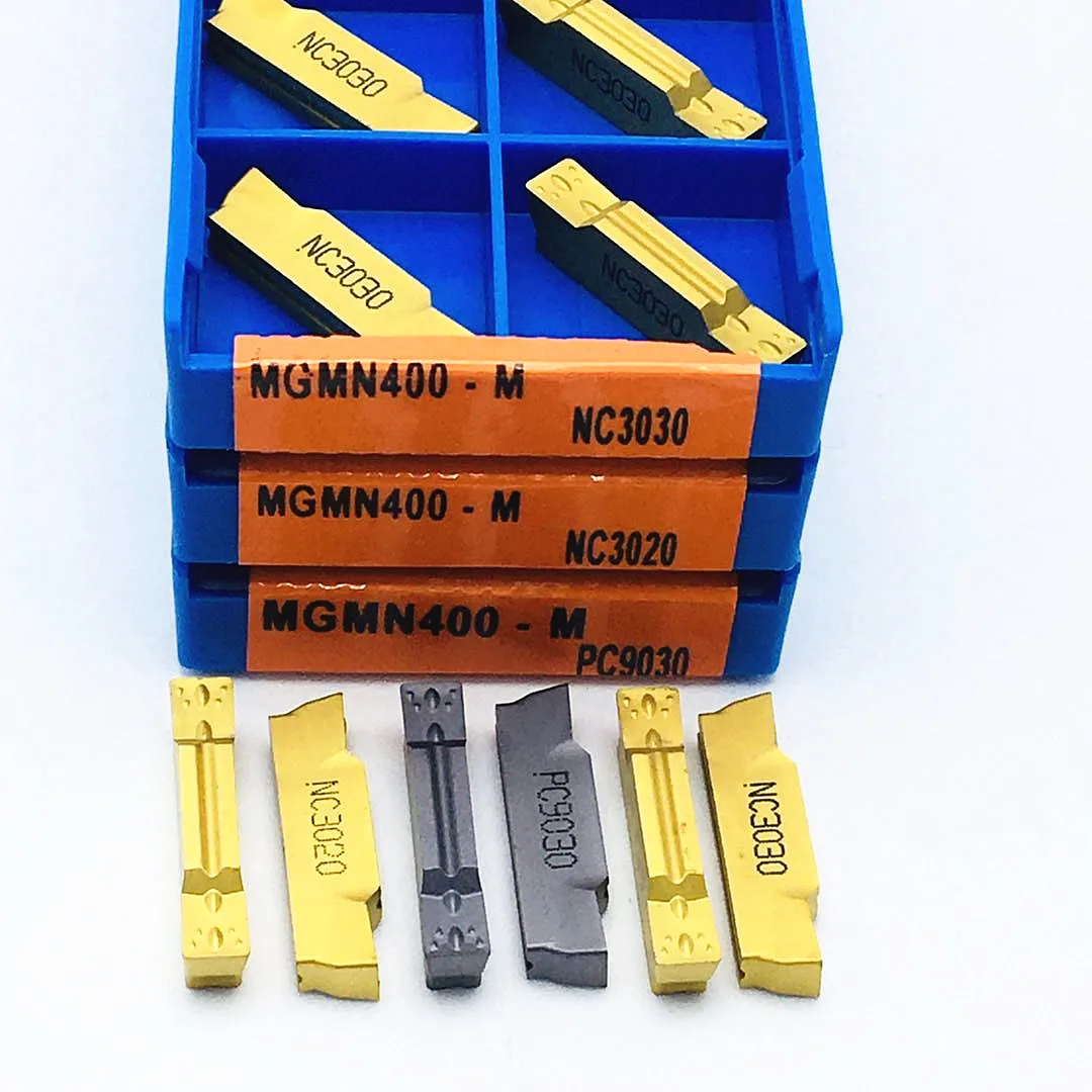 10PCS MGMN300 MGMN400 MGMN200 MGMN150 PC9030 NC3020 NC3030 Slotting insert for MGEHR tool holder cutting part tool MGMN