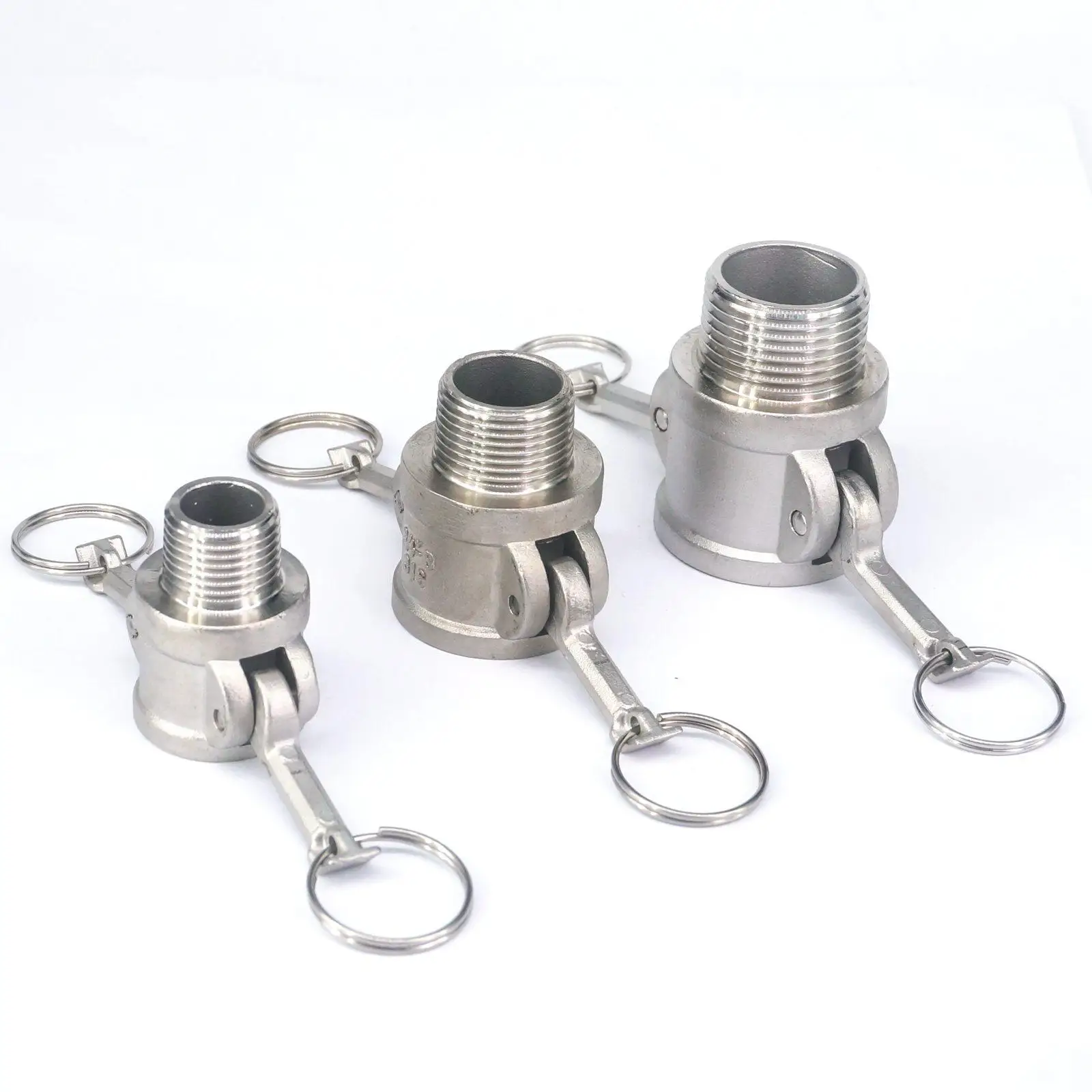 1/2 "- 3" Bsp 304 Rvs Type B Socket Camlock Fitting Groove Koppeling