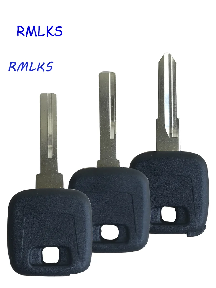 Transponder Key Blank Schlüssel Abdeckung Shell Fit Für Volvo S40 V40 Transponder Schlüssel Shell Chip Schlüssel Fall Uncut NE66 NE51 HU56R Klinge