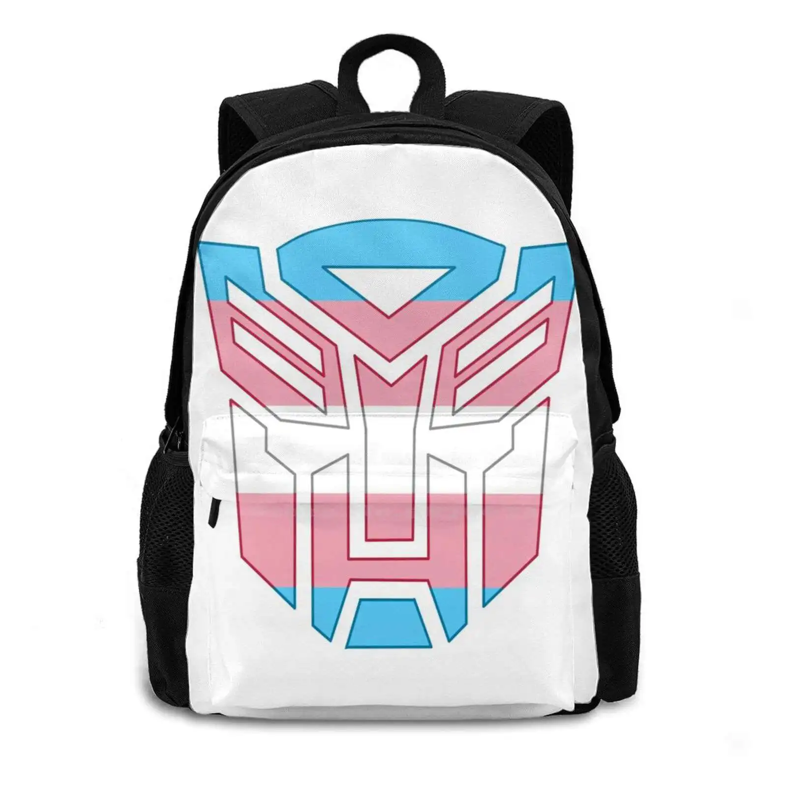 Trans Autobot New Arrivals Unisex Bags Casual Bag Backpack Trans Trans Flag Pride Flag Pride