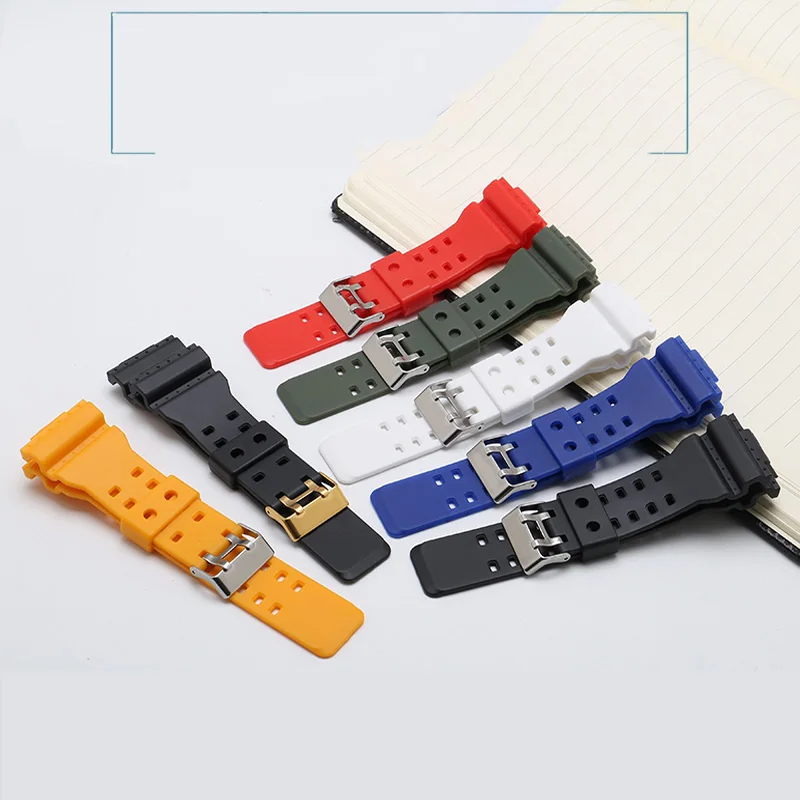 

Replacement Strap For Casio G-SHOCK GA GD 110 120 Forsted Camouflage Resin Silicone Watchband Male's Waterproof Sport Bracelet