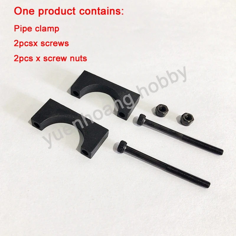 4PCS 10mm/16mm/20mm/25mm Carbon Rohr Clip Montieren Rahmen Arm Halter rohr Klemme für RC Drone Quadcopter Multi-Achse Fix Flügel Flugzeug