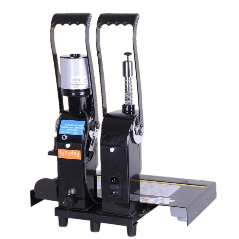 Document Binding Machine File Electric Binding Machine Semi-Automatic Punching And Riveting Pipe Dual-Use Binding Machine