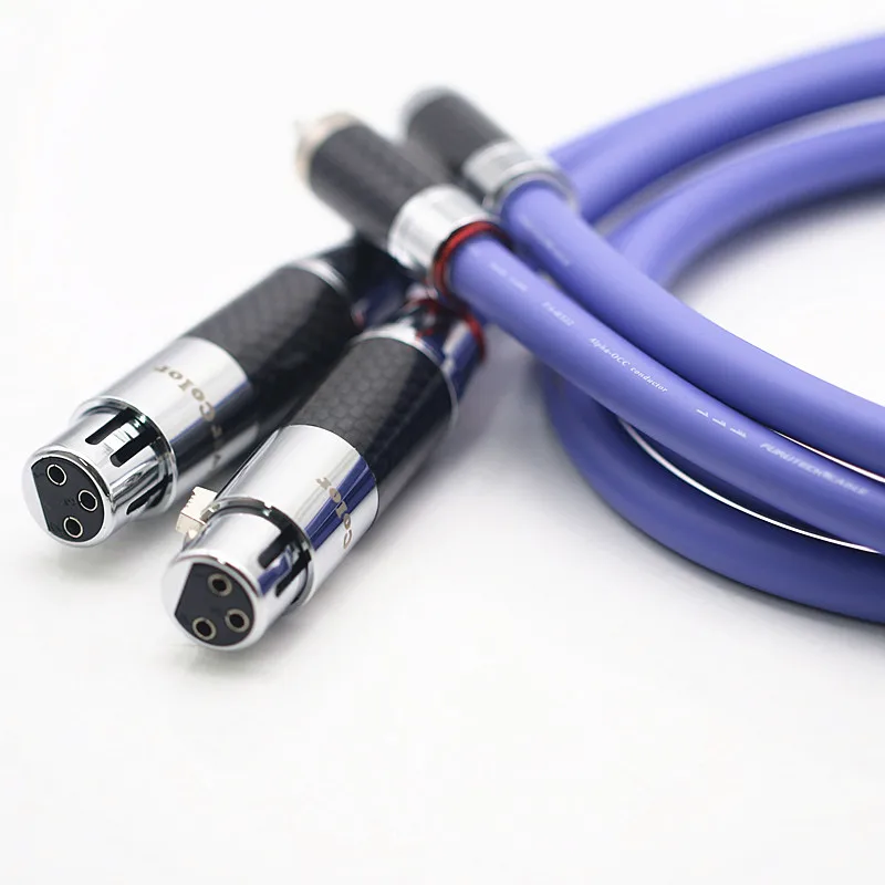 NEW FURUTECH FA-αS22 OCC HIFI RCA Signal Cable Power Amplifier XLR Balanced Line