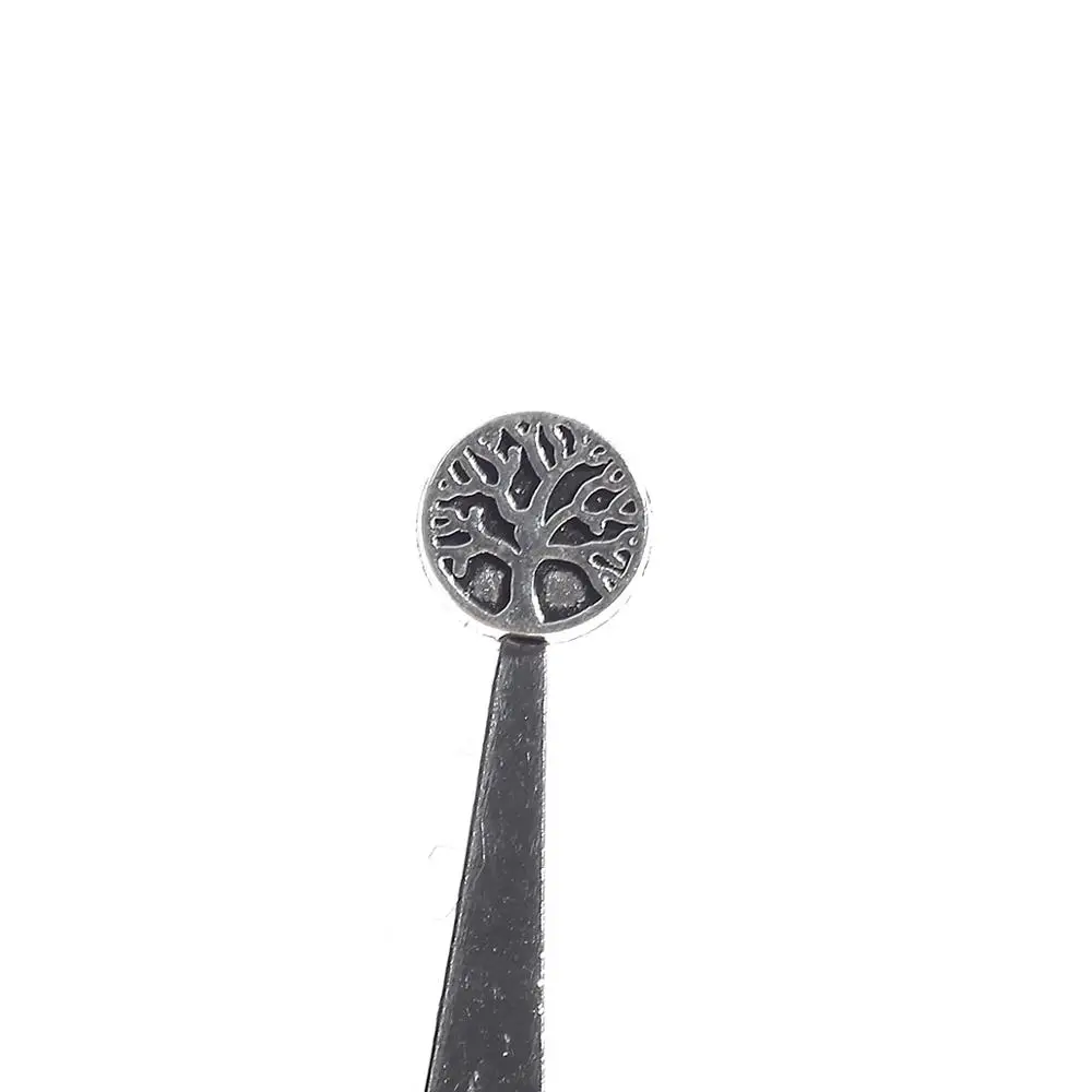 20-50pc 6/7/8/9/10mm Tibetan Antique Silver Plated Metal Beads Charms Spacer Beads For Jewelry Making Needlework Diy Accessories