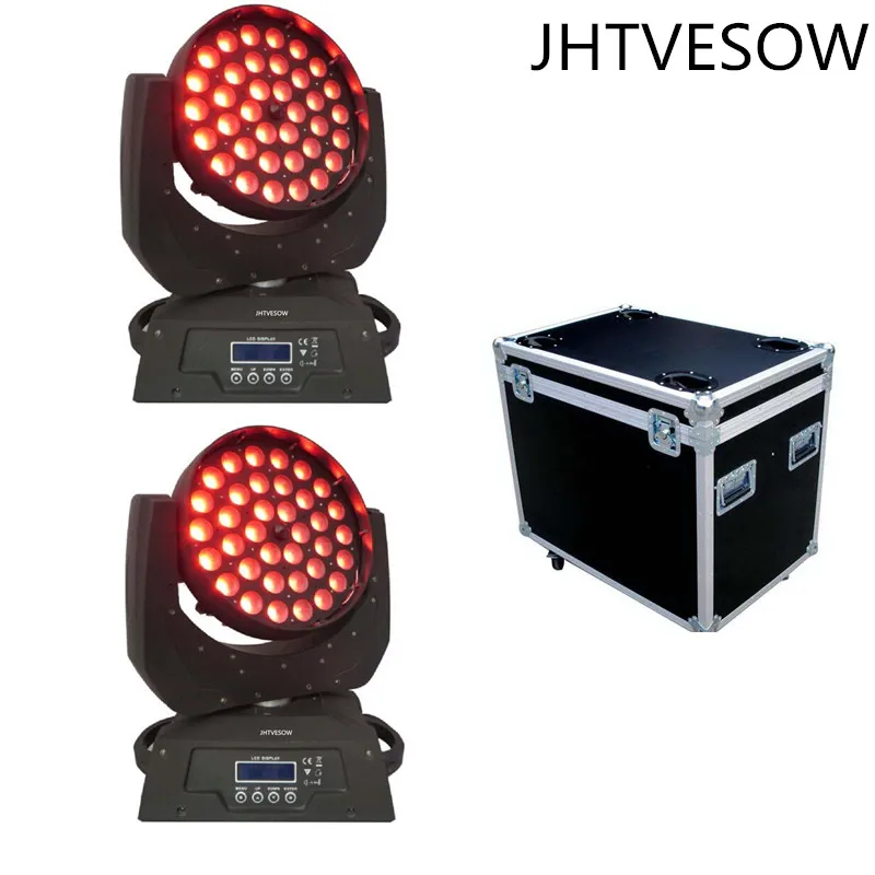 

2 шт. + чехол для летающих аппаратов rgbw/rgbwa/rgbwauv dmx512, 36 светодиодов, 10 Вт/15 Вт/18 Вт