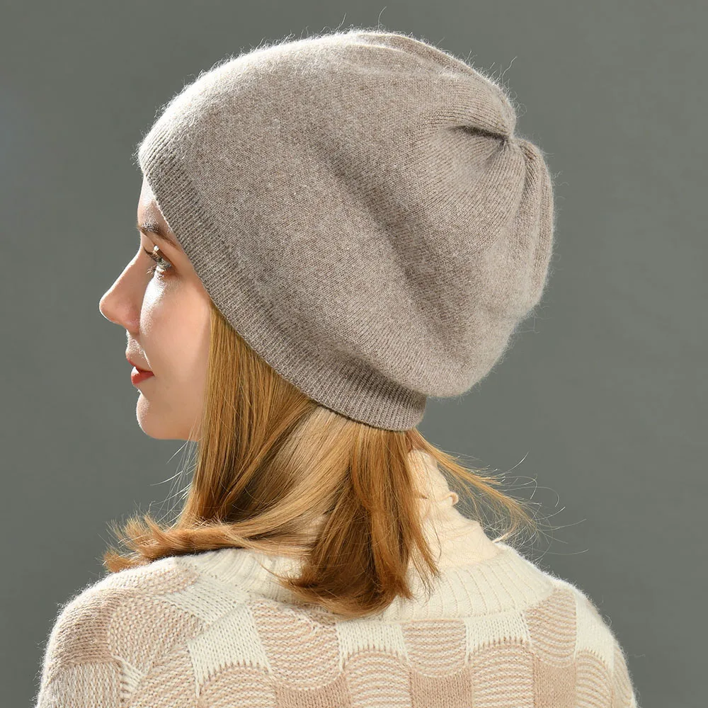 Jxwatcher-Bonnet en cachemire doux pour hommes et femmes, casquettes de tête de mort souples, bonnets chauds, chapeaux de rue, tout simplement,