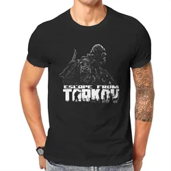 Escape From Tarkov  Shooter Game Individuality T-Shirt PMC Crewneck Cotton for Men