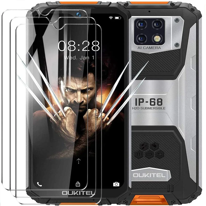 For Oukitel WP6/WP7 Tempered Glass Protective FOR Oukitel WP6 Screen Protector Glass Film phone Cover Case