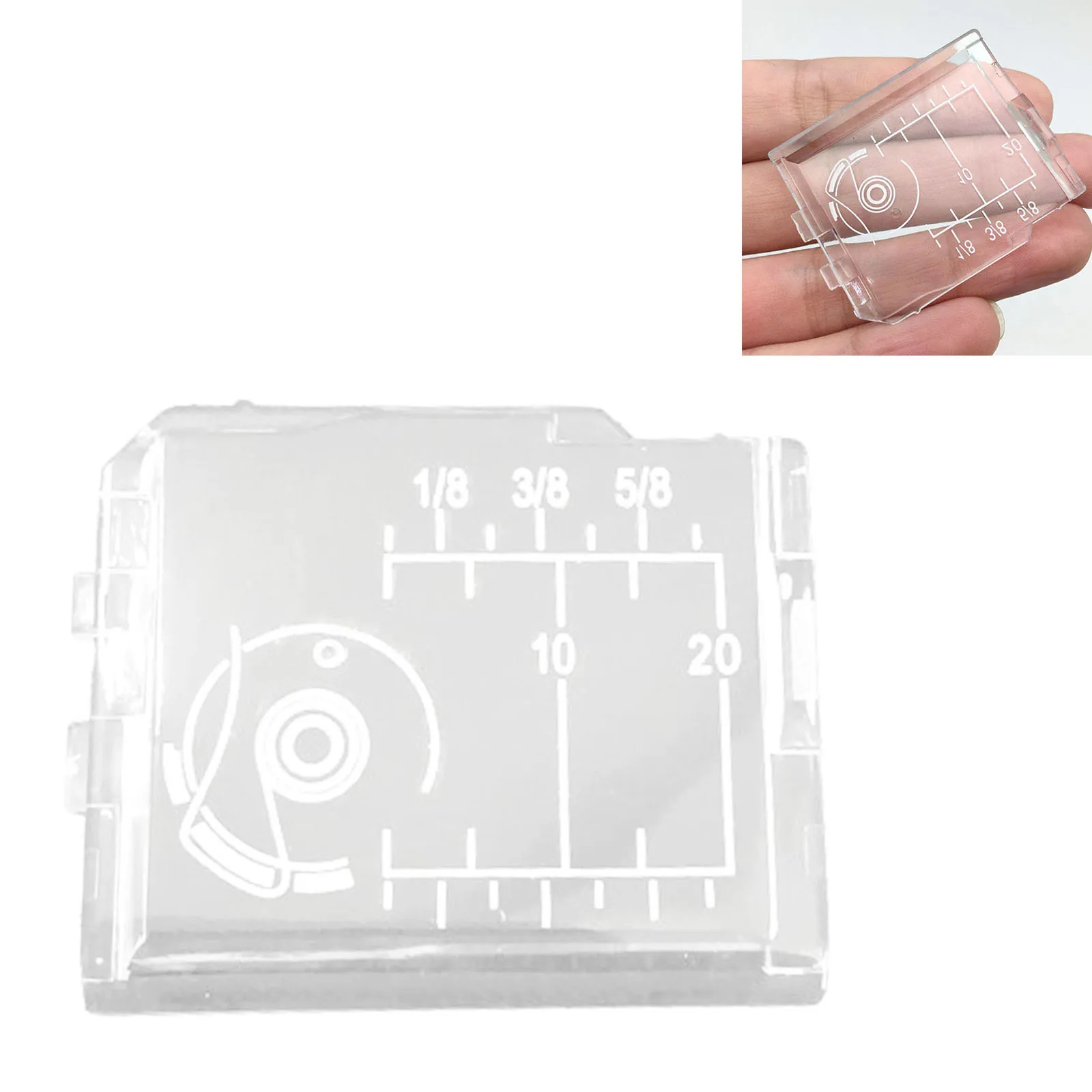 1pc Sewing Machine Cover Plate Clear Plastic Door Goes Needle Plate Bobbin Cover Janome/Newhome/Husqvarna/Babylock/Elna/KENMORE